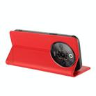 For ZTE nubia Focus Pro 5G Embossed Multi-functional Wallet Retro Leather Phone Case(Red) - 3