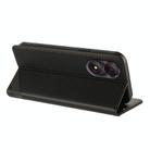 For ZTE Blade A34 4G Embossed Multi-functional Wallet Retro Leather Phone Case(Black) - 3