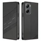 For ZTE Libero 5G IV Embossed Multi-functional Wallet Retro Leather Phone Case(Black) - 2