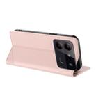 For ZTE Blade A54 4G Embossed Multi-functional Wallet Retro Leather Phone Case(Pink) - 3