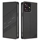 For ZTE Blade A73 4G Embossed Multi-functional Wallet Retro Leather Phone Case(Black) - 2
