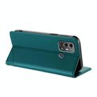 For ZTE Blade A53 Pro Embossed Multi-functional Wallet Retro Leather Phone Case(Dark Green) - 3
