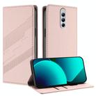 For ZTE nubia RedMagic 8S Pro+ 5G Embossed Multi-functional Wallet Retro Leather Phone Case(Pink) - 1