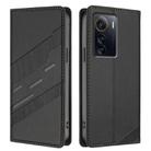 For ZTE Axon 50 Ultra Embossed Multi-functional Wallet Retro Leather Phone Case(Black) - 2