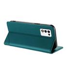 For ZTE Libero 5G III Embossed Multi-functional Wallet Retro Leather Phone Case(Dark Green) - 3