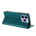 For ZTE Blade V60 4G Embossed Multi-functional Wallet Retro Leather Phone Case(Dark Green) - 3