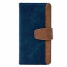 For OPPO A5 Pro 5G Global Color Stitching Skin Feel Leather RFID Blocking Phone Case(Blue) - 2