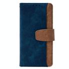 For vivo X200 Pro Color Stitching Skin Feel Leather RFID Blocking Phone Case(Blue) - 2