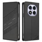 For Redmi Note 14 Pro 4G Embossed Multi-functional Wallet Retro Leather Phone Case(Black) - 2