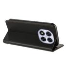 For Redmi Note 14 Pro 4G Embossed Multi-functional Wallet Retro Leather Phone Case(Black) - 3