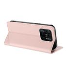 For Redmi 10C Embossed Multi-functional Wallet Retro Leather Phone Case(Pink) - 3