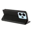 For Redmi 13 4G Embossed Multi-functional Wallet Retro Leather Phone Case(Black) - 3
