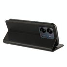 For Redmi 13C Embossed Multi-functional Wallet Retro Leather Phone Case(Black) - 3