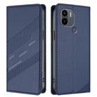 For Redmi A1+ Embossed Multi-functional Wallet Retro Leather Phone Case(Dark Blue) - 2