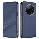 For Redmi A3 Embossed Multi-functional Wallet Retro Leather Phone Case(Dark Blue) - 2