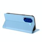 For Redmi A5 4G 171.7mm / Poco C71 Embossed Multi-functional Wallet Retro Leather Phone Case(Light Blue) - 3
