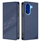For Redmi A5 4G 171.7mm / Poco C71 Embossed Multi-functional Wallet Retro Leather Phone Case(Dark Blue) - 2