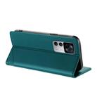For Redmi K50 Ultra Embossed Multi-functional Wallet Retro Leather Phone Case(Dark Green) - 3