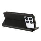 For Redmi K70 Embossed Multi-functional Wallet Retro Leather Phone Case(Black) - 3