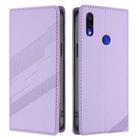 For Redmi Note 7 Pro Embossed Multi-functional Wallet Retro Leather Phone Case(Light Purple) - 2