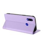 For Redmi Note 7 Pro Embossed Multi-functional Wallet Retro Leather Phone Case(Light Purple) - 3