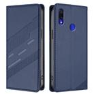 For Redmi Note 7 Pro Embossed Multi-functional Wallet Retro Leather Phone Case(Dark Blue) - 2