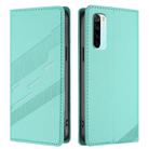 For Redmi Note 8 Embossed Multi-functional Wallet Retro Leather Phone Case(Mint Green) - 2