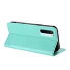 For Redmi Note 8 Embossed Multi-functional Wallet Retro Leather Phone Case(Mint Green) - 3
