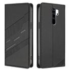 For Redmi Note 8 Pro Embossed Multi-functional Wallet Retro Leather Phone Case(Black) - 2