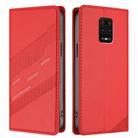 For Redmi Note 9 Pro Embossed Multi-functional Wallet Retro Leather Phone Case(Red) - 2