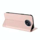 For Redmi Note 9T Embossed Multi-functional Wallet Retro Leather Phone Case(Pink) - 3