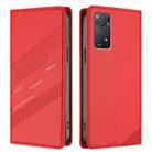 For Redmi Note 11 Pro Global Embossed Multi-functional Wallet Retro Leather Phone Case(Red) - 2