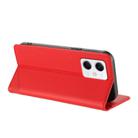 For Redmi Note 12 5G Embossed Multi-functional Wallet Retro Leather Phone Case(Red) - 3