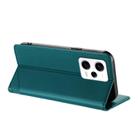 For Redmi Note 12 Pro+ Embossed Multi-functional Wallet Retro Leather Phone Case(Dark Green) - 3
