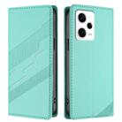 For Redmi Note 12 Pro+ Embossed Multi-functional Wallet Retro Leather Phone Case(Mint Green) - 2