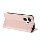 For Redmi Note 13 Pro+ Embossed Multi-functional Wallet Retro Leather Phone Case(Pink) - 3