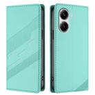 For Redmi Turbo 4 Embossed Multi-functional Wallet Retro Leather Phone Case(Mint Green) - 2