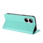 For Redmi Turbo 4 Embossed Multi-functional Wallet Retro Leather Phone Case(Mint Green) - 3