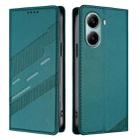 For Redmi Turbo 4 Pro Global Embossed Multi-functional Wallet Retro Leather Phone Case(Dark Green) - 2
