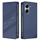 For Redmi Turbo 4 Pro Global Embossed Multi-functional Wallet Retro Leather Phone Case(Dark Blue) - 2