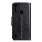 For Motorola Moto E6s (2020) Nappa Texture Horizontal Flip Leather Case with Holder & Card Slots & Wallet(Black) - 2