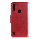 For Motorola Moto E6s (2020) Nappa Texture Horizontal Flip Leather Case with Holder & Card Slots & Wallet(Red) - 2