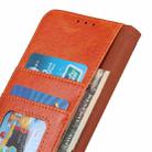 For Motorola Moto E7 Nappa Texture Horizontal Flip Leather Case with Holder & Card Slots & Wallet(Orange) - 3