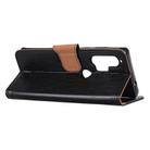 for Motorola Edge+ Nappa Texture Horizontal Flip Leather Case with Holder & Card Slots & Wallet(Black) - 4