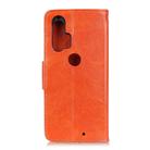 for Motorola Edge+ Nappa Texture Horizontal Flip Leather Case with Holder & Card Slots & Wallet(Orange) - 2