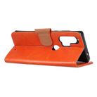 for Motorola Edge+ Nappa Texture Horizontal Flip Leather Case with Holder & Card Slots & Wallet(Orange) - 4