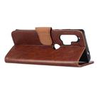 for Motorola Edge+ Nappa Texture Horizontal Flip Leather Case with Holder & Card Slots & Wallet(Brown) - 4