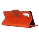 for Motorola Edge Nappa Texture Horizontal Flip Leather Case with Holder & Card Slots & Wallet(Orange) - 4