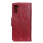 for Motorola Edge Nappa Texture Horizontal Flip Leather Case with Holder & Card Slots & Wallet(Red) - 2