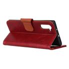 for Motorola Edge Nappa Texture Horizontal Flip Leather Case with Holder & Card Slots & Wallet(Red) - 4